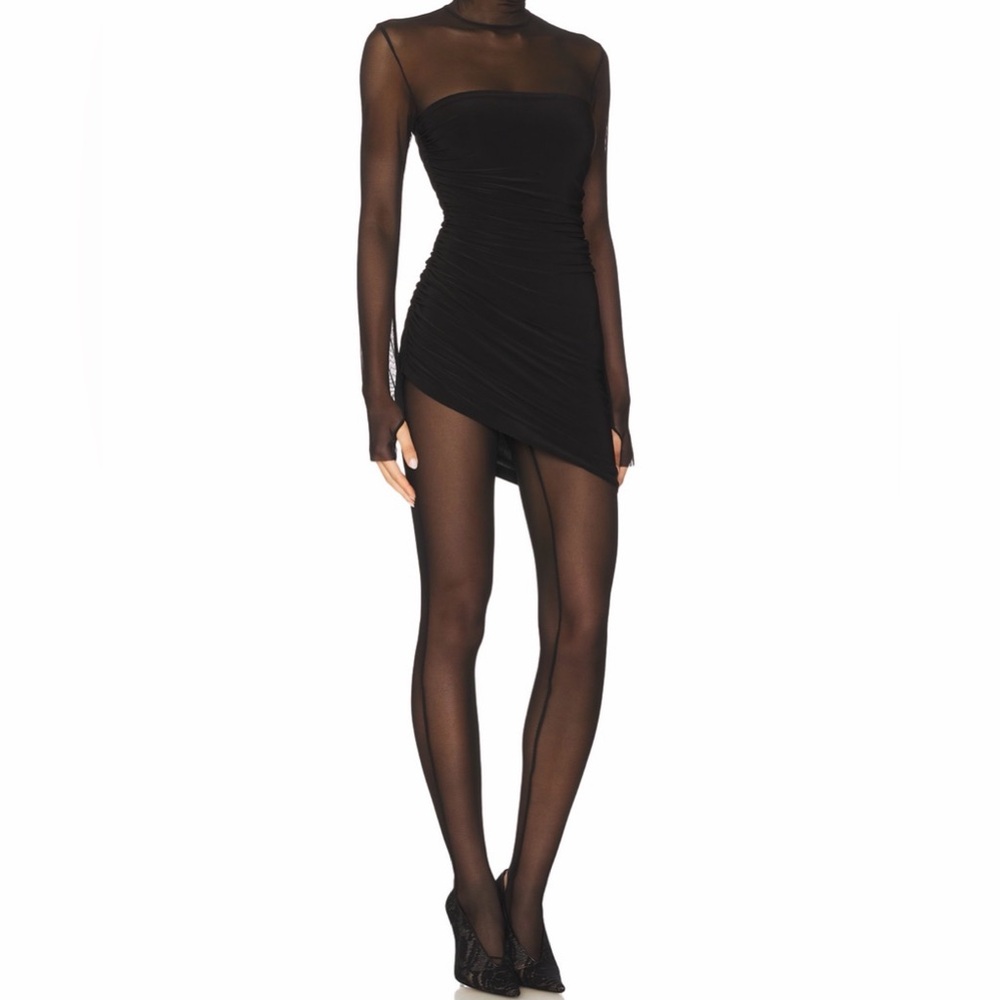 Long Sleeve Turtleneck Strapless Diana Pickleball Dress